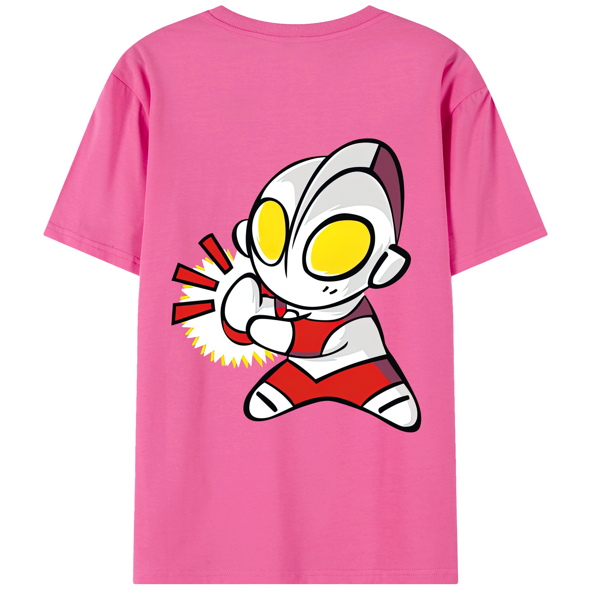 （画像用） ウルトラマン Ultraman レディース半袖Tシャツ(バックプリント)